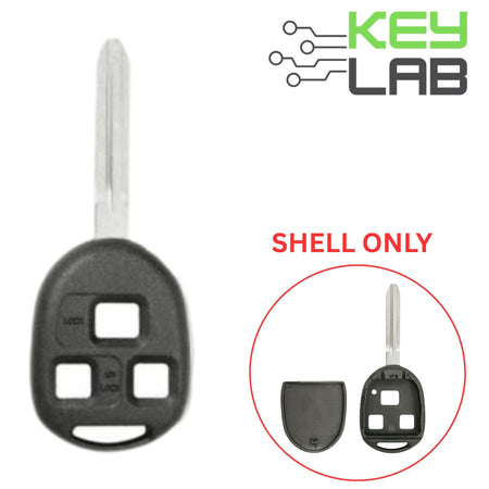 Toyota 1998 - 2014 Remote Head Key SHELL for HYQ12BBT, HYQ1512V - Royal Key Supply