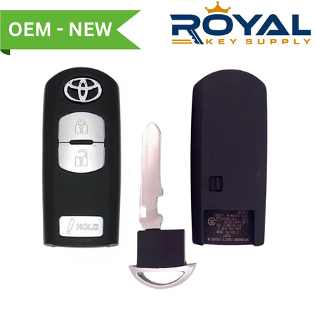 Toyota 2017 - 2020 Yaris IA Smart Key 3B FCCID: WAZSKE13D02 PN# 89904 - WB004 - Royal Key Supply