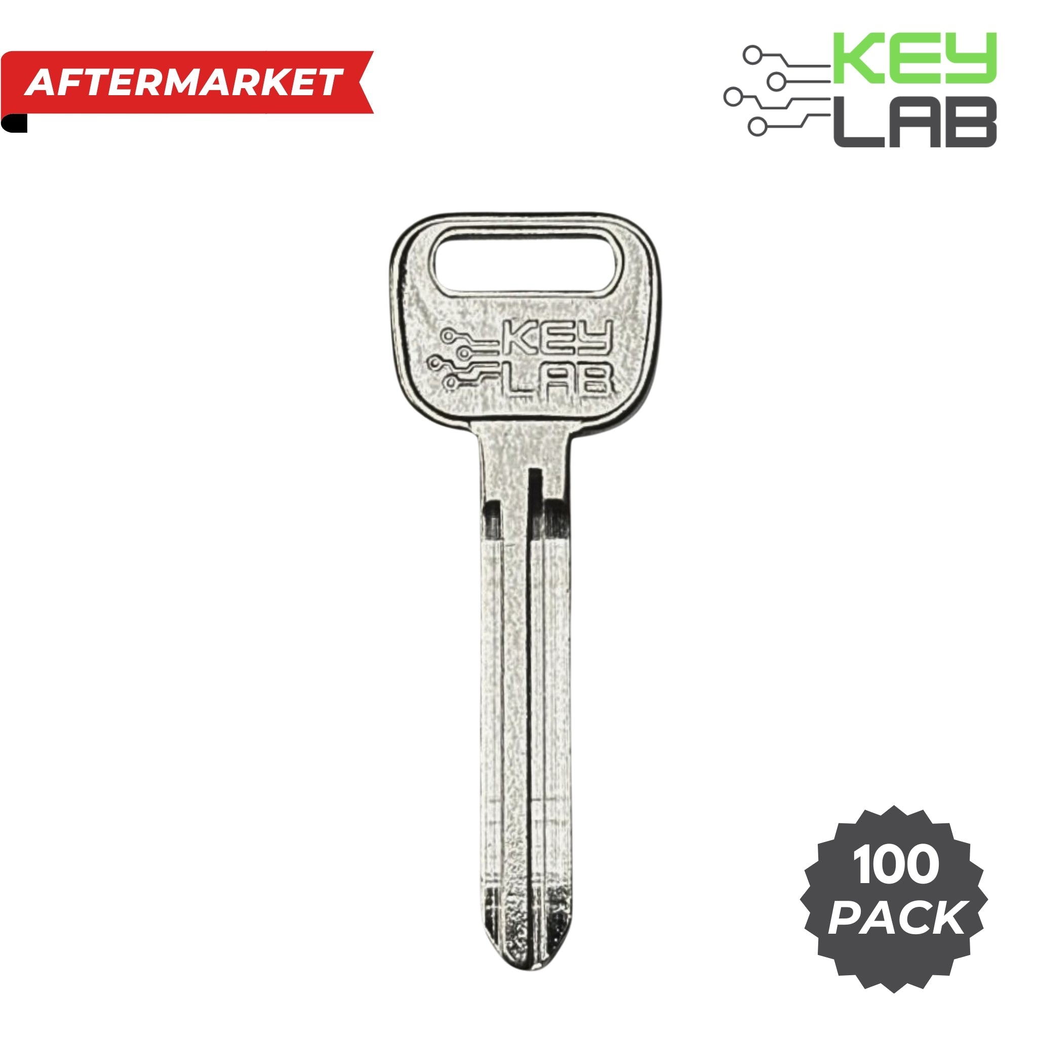 Toyota Aftermarket 1992-2020 Metal Test Key TR47 (Pack of 100) - Royal Key Supply