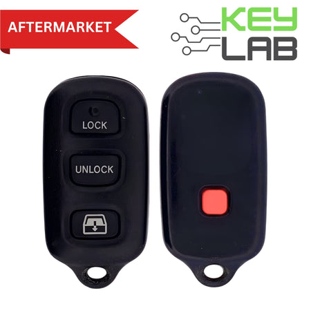 Toyota Aftermarket 1999 - 2009 Sequoia Keyless Entry Remote 4B Hatch Glass FCCID: HYQ12BBX PN# 89742 - 35050, 89742 - 0C040, 89742 - 0C030 - Royal Key Supply