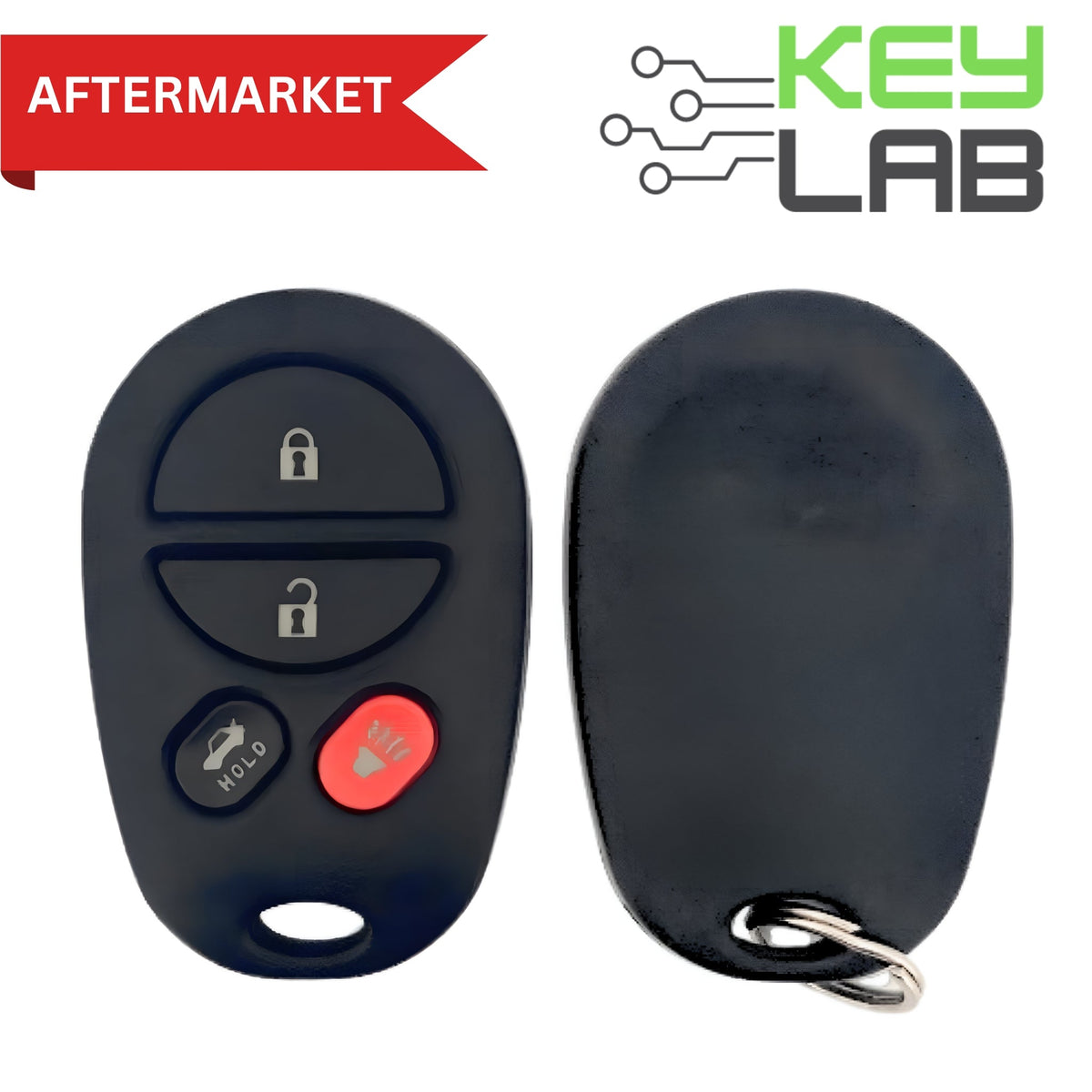 Toyota Aftermarket 2004 - 2008 Avalon, Solara Keyless Entry Remote 4B Trunk FCCID: GQ43VT20T PN# 89742 - 07020 - Royal Key Supply