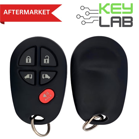 Toyota Aftermarket 2004 - 2020 Sienna Keyless Entry Remote 5B L Door, R Door FCCID: GQ43VT20T PN# 89742 - AE031 - Royal Key Supply