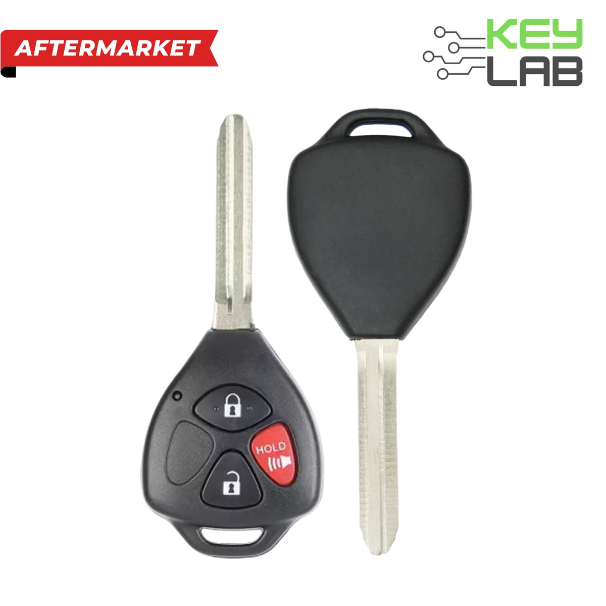 Toyota Aftermarket 2010 - 2019 4 - Runner, Rav4 Remote Head Key 3B FCCID: HYQ12BDC/HYQ12BBY PN 89070 - 35170 - Royal Key Supply