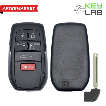 Toyota Aftermarket 2021 - 2024 Sienna, Smart Key 6B Power Doors/Hatch FCCID: HYQ14FBX PN 8990H - 08010 - Royal Key Supply