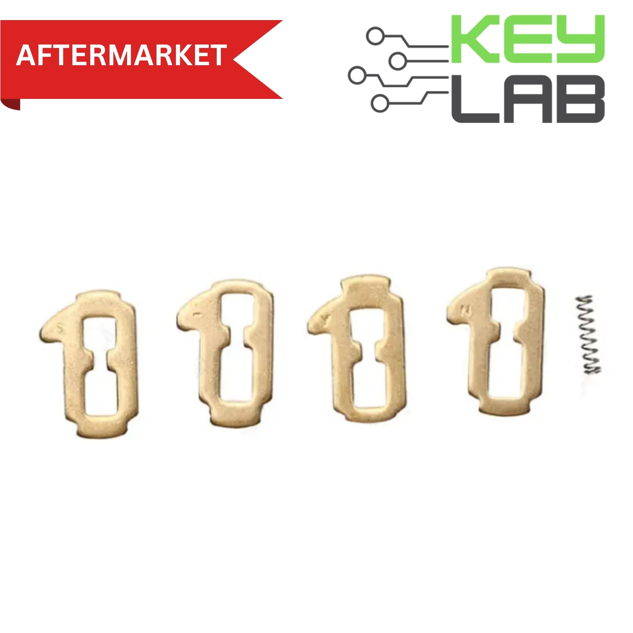 Toyota - Lock Wafer Set (TOY40) S/ - /Y/N (50 of each size) - Royal Key Supply