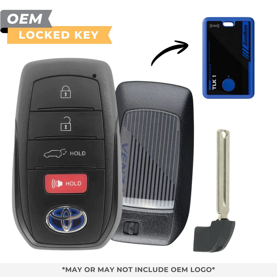 Toyota Locked OEM 2021 - 2024 Venza, Smart Key 4B Hatch FCCID: HYQ14FBX PN 8990H - 48050, 8990H - 48051 - Royal Key Supply