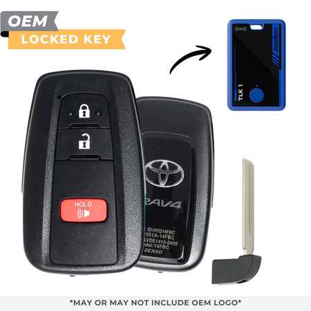 Toyota Locked OEM 2022 - 2024 RAV4 Smart Key 3B FCCID: HYQ14FBC - 0351 PN 8990H - 0R010 - Royal Key Supply
