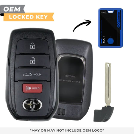 Toyota Locked OEM 2023 - 2025 Crown Smart Key 4B Trunk FCCID: HYQ14FBX PN 8990H - 30190 - Royal Key Supply