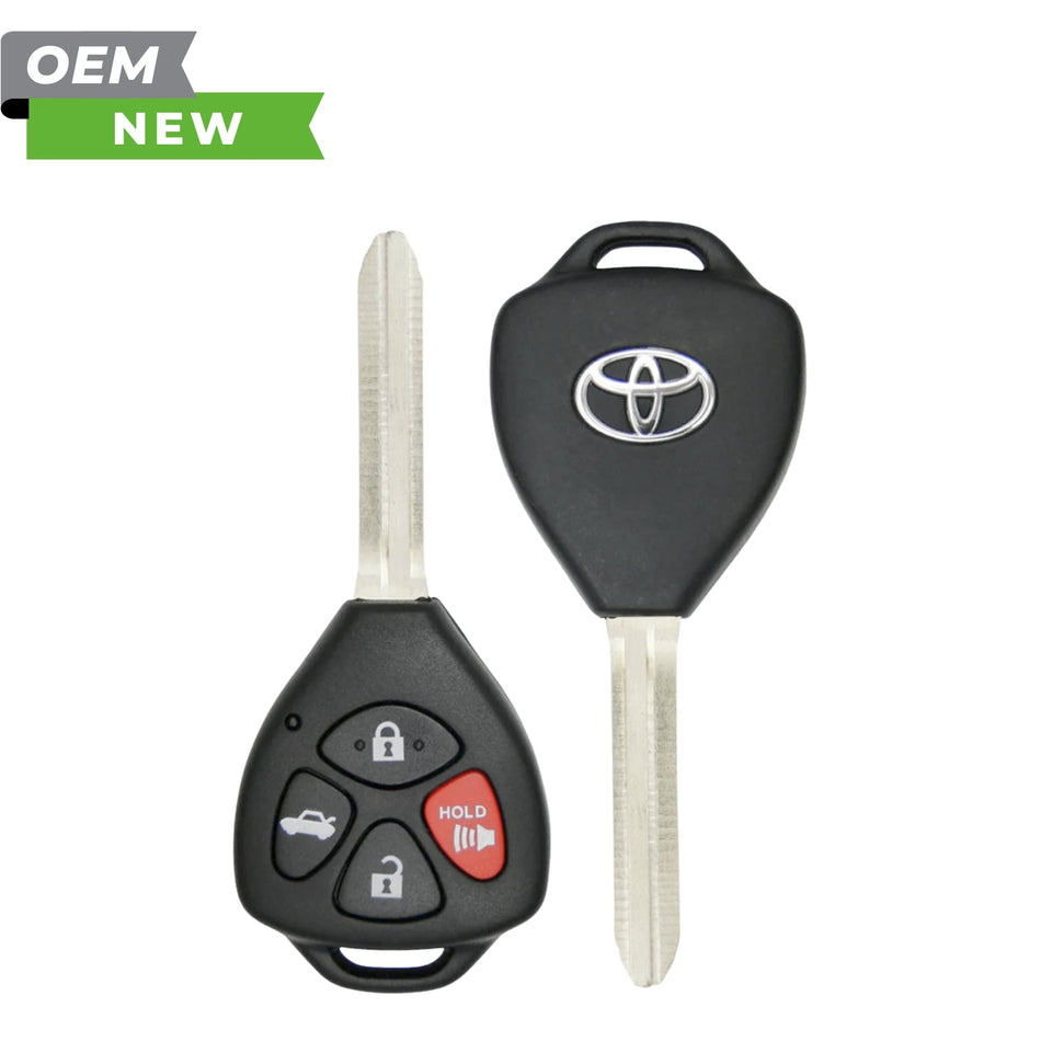 Toyota New OEM 2010 - 2013 Corolla Remote Head Key 4B Trunk FCCID: GQ4 - 29T PN 89070 - 02620 - Royal Key Supply