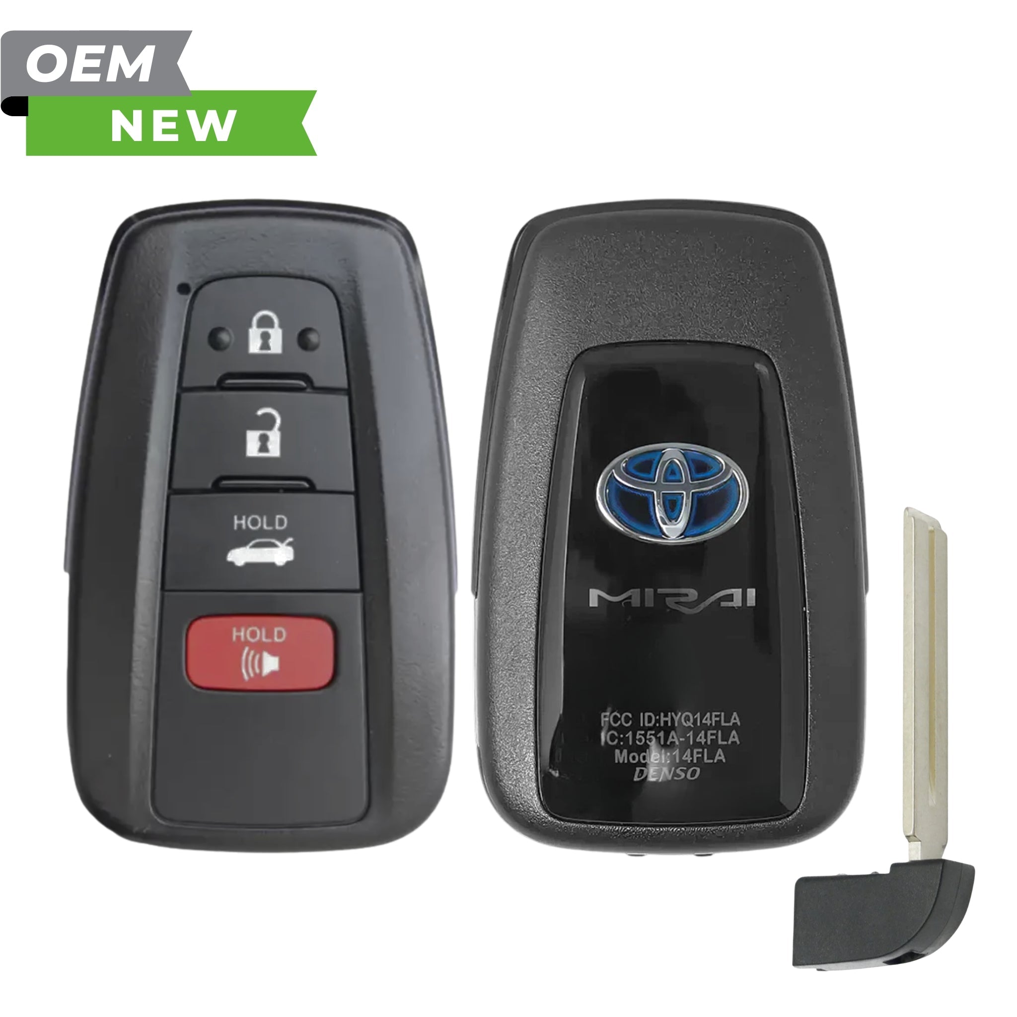 Toyota New OEM 2021 - 2023 Mirai, Smart Key 4B Trunk FCCID: HYQ14FLA PN 8990H - 62030 - Royal Key Supply