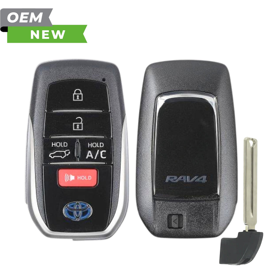 Toyota New OEM 2021 - 2024 RAV4, Smart Key 5B A/C Hatch FCCID: HYQ14FBX PN 8990H - 42382 - Royal Key Supply