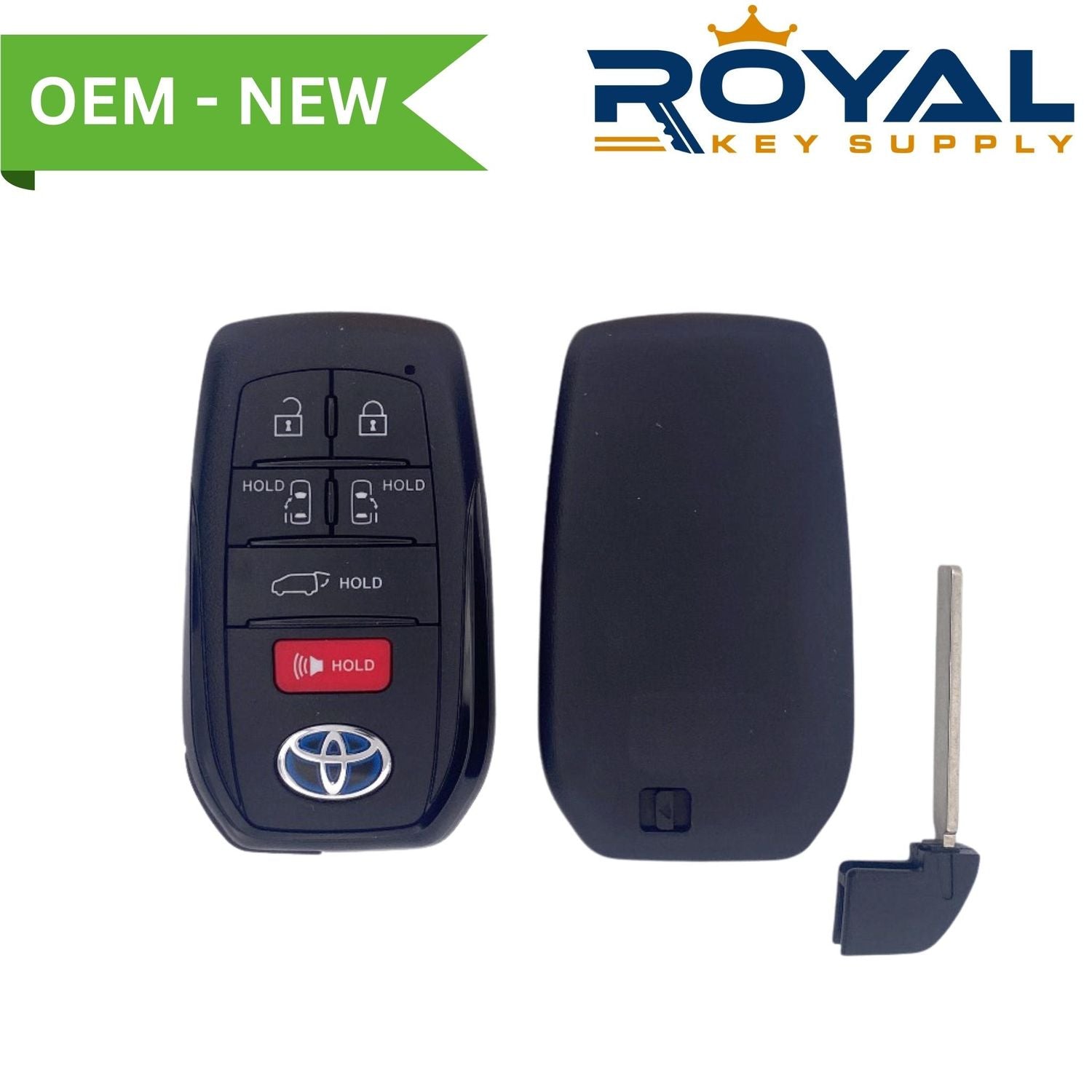 Toyota New OEM 2021 - 2024 Sienna, Smart Key 6B Power Doors/Hatch FCCID: HYQ14FBX PN# 8990H - 08010 - Royal Key Supply