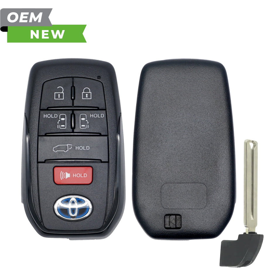 Toyota New OEM 2021 - 2025 Sienna, Smart Key 6B Power Doors/Hatch FCCID: HYQ14FBX PN 8990H - 08010 - Royal Key Supply