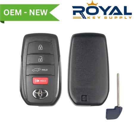 Toyota New OEM 2022 - 2024 Corolla Cross, Smart Key 4B Hatch FCCID: HYQ14FBW PN# 8990H - 0A020 - Royal Key Supply