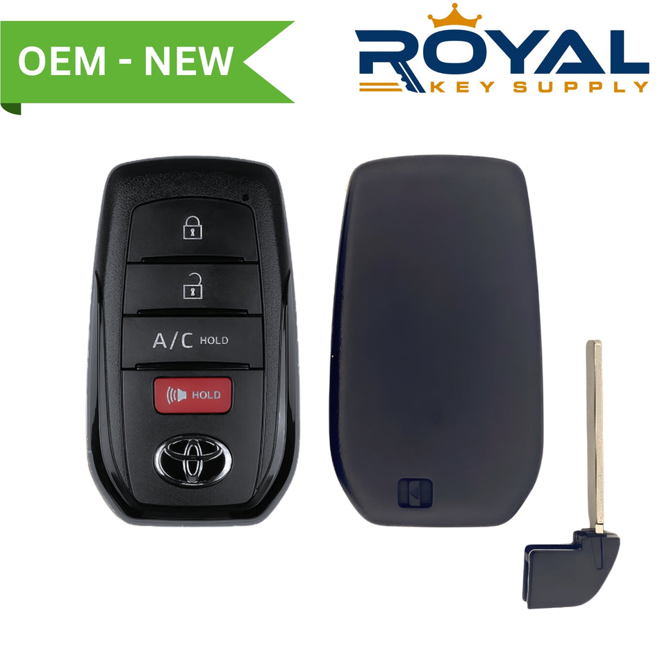 Toyota New OEM 2023 - 2024 bZX4, Smart Key 4B A/C FCCID: HYQ14FBX PN# 8990H - 42510 - Royal Key Supply