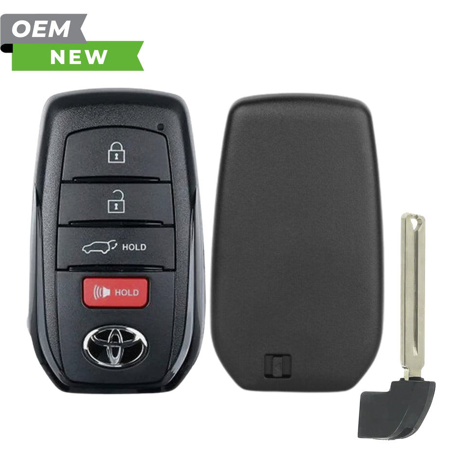 Toyota New OEM 2023 - 2025 Sequoia, Smart Key 4B Hatch FCCID: HYQ14FBX PN 8990H - 0C020 - Royal Key Supply