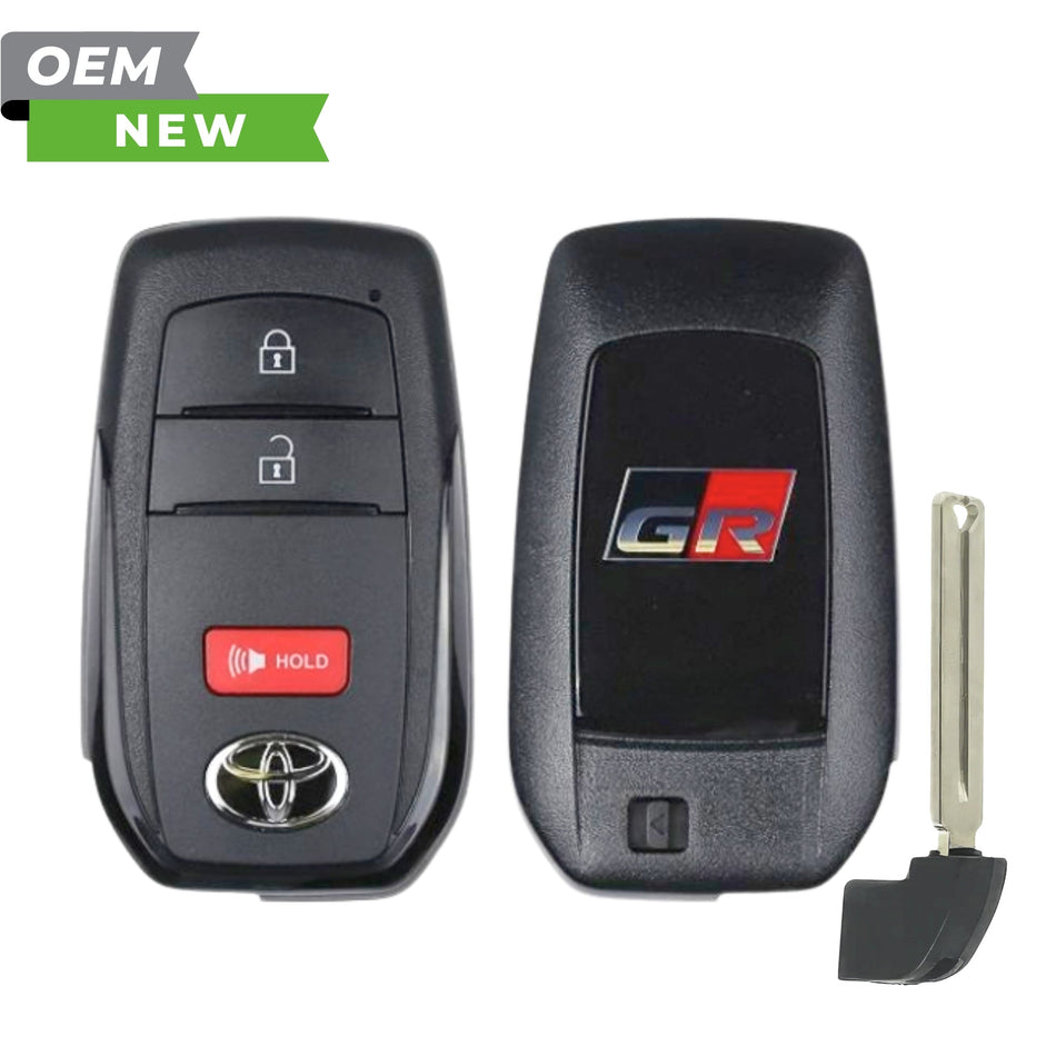 Toyota New OEM 2024 - 2025 Corolla GR Smart Key 3B FCCID: HYQ14FBW PN 8990H - 12460 - Royal Key Supply