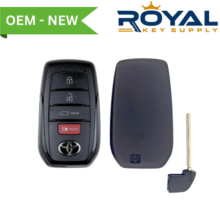 Toyota New OEM 2024 - 2025 Corolla Smart Key 4B Trunk FCCID: HYQ14FLE PN# 8990H - 12640 - Royal Key Supply