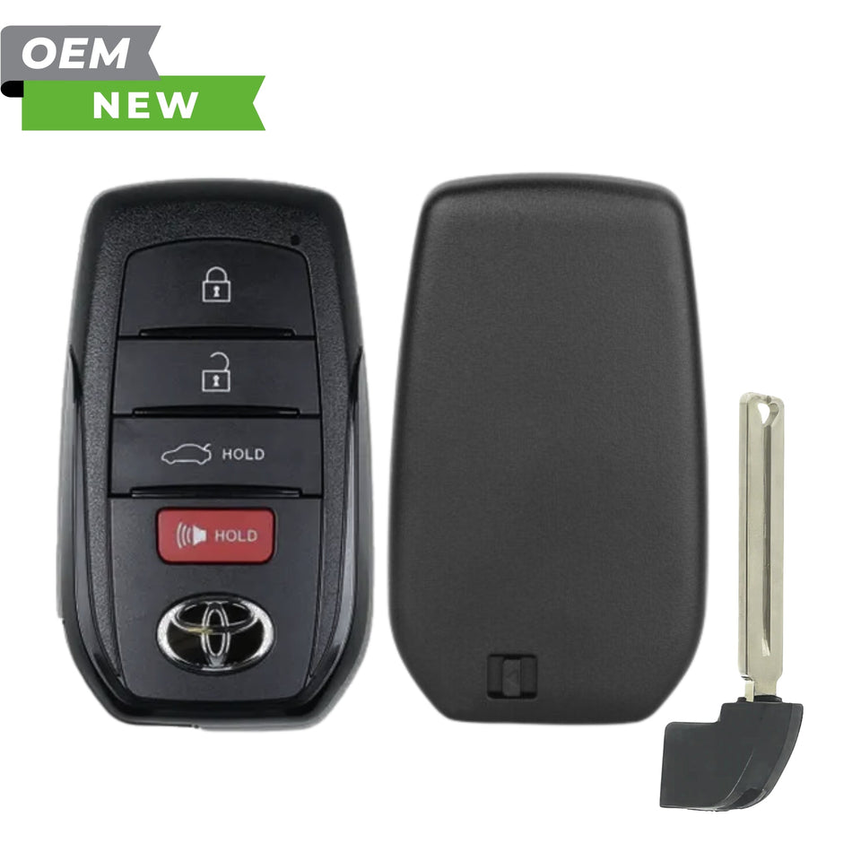 Toyota New OEM 2024 - 2025 Corolla Smart Key 4B Trunk FCCID: HYQ14FLE PN 8990H - 12640 - Royal Key Supply