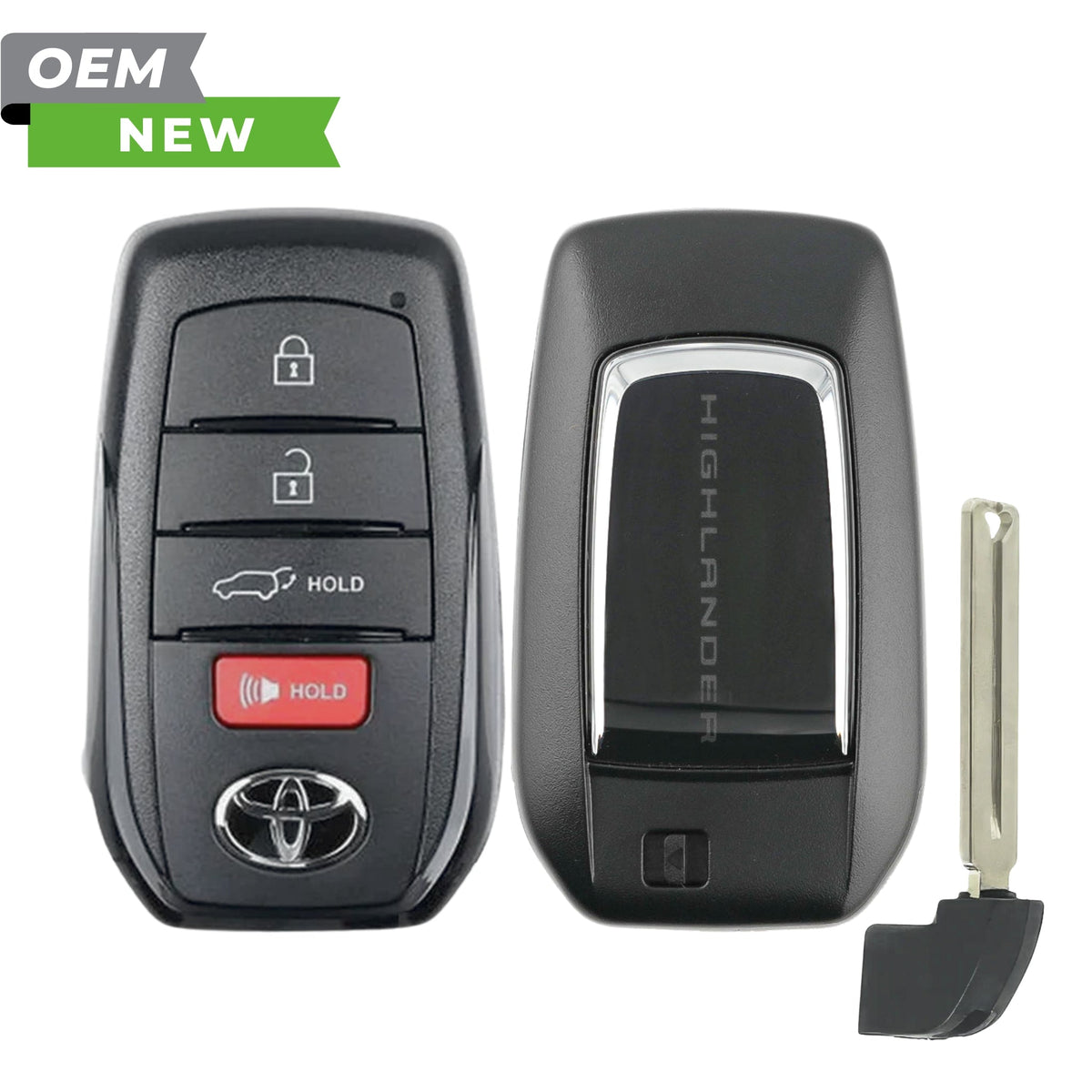 Toyota New OEM 2024 Highlander Smart Key 4B Hatch FFCID: HYQ14FBX PN 8990H - 0E600 - Royal Key Supply