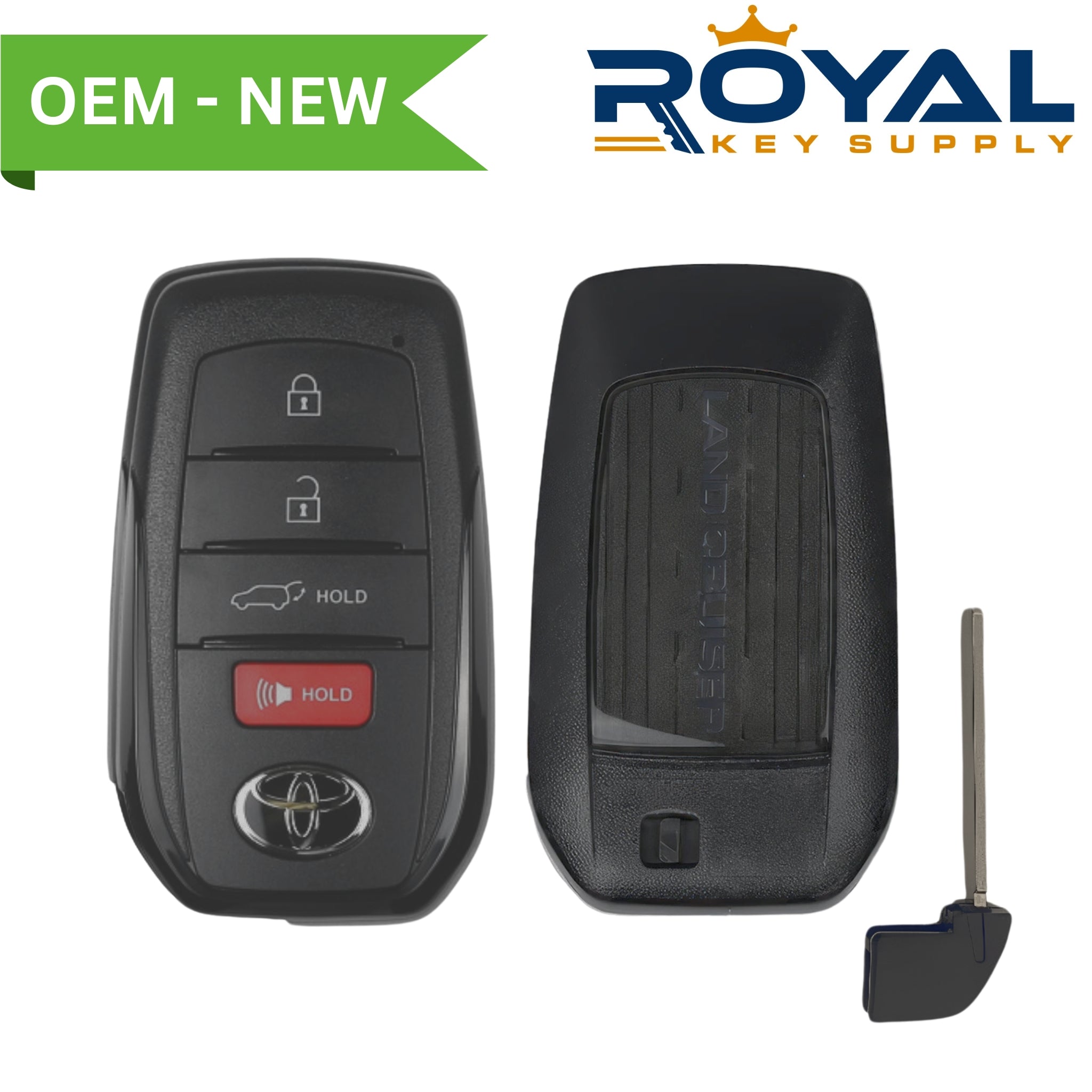 Toyota New OEM 2024 Land Cruiser, Smart Key 4B Hatch FCCID: HYQ14FBX PN# 8990H - 60790 - Royal Key Supply