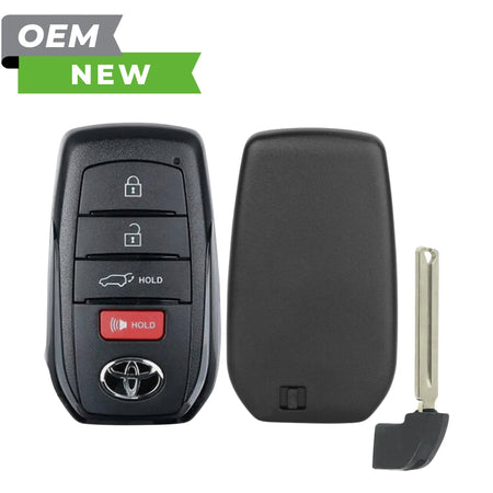Toyota New OEM 2026 bZ, C-HR Smart Key 4B Hatch FCCID: HYQ14FBX PN# 8990H-42C70 - Royal Key Supply