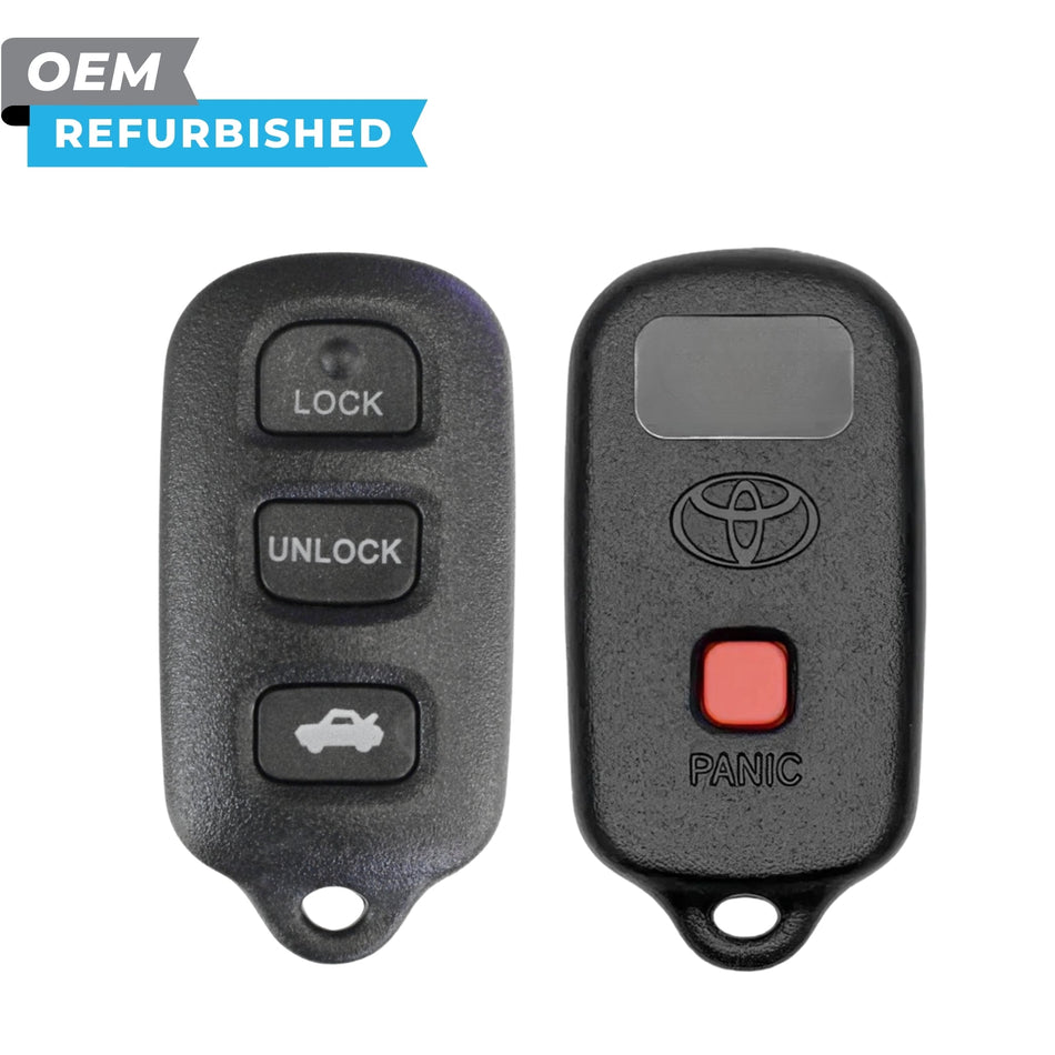 Toyota Refurbished 1998-2004 Avalon Keyless Entry Remote 4B Trunk FCCID: HYQ12BAN PN 89742-AC050 - Royal Key Supply