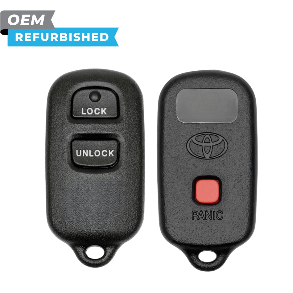 Toyota Refurbished 1998-2008 Camry, Corolla Keyless Entry Remote 3B FCCID: GQ43VT14T PN 89742-06010 - Royal Key Supply