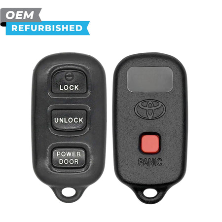 Toyota Refurbished 1999-2003 Sienna Keyless Entry Remote 4B Power Door FCCID: GQ43VT14T PN 89742-08050 - Royal Key Supply