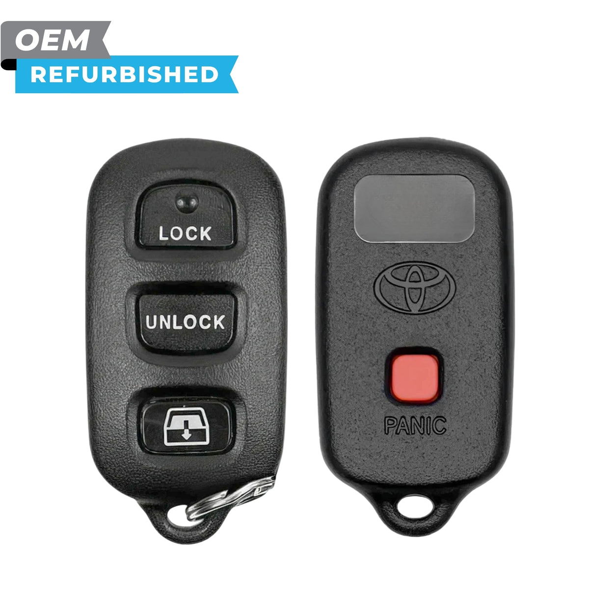 Toyota Refurbished 2001-2004 Sequoia Keyless Entry Remote 4B Hatch Glass FCCID: HYQ12BAN PN 89742-0C010 - Royal Key Supply
