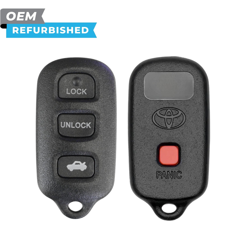 Toyota Refurbished 2002-2006 Camry, Solara Keyless Entry Remote 4B Trunk FCCID: GQ43VT14T PN 89742-AA030 - Royal Key Supply