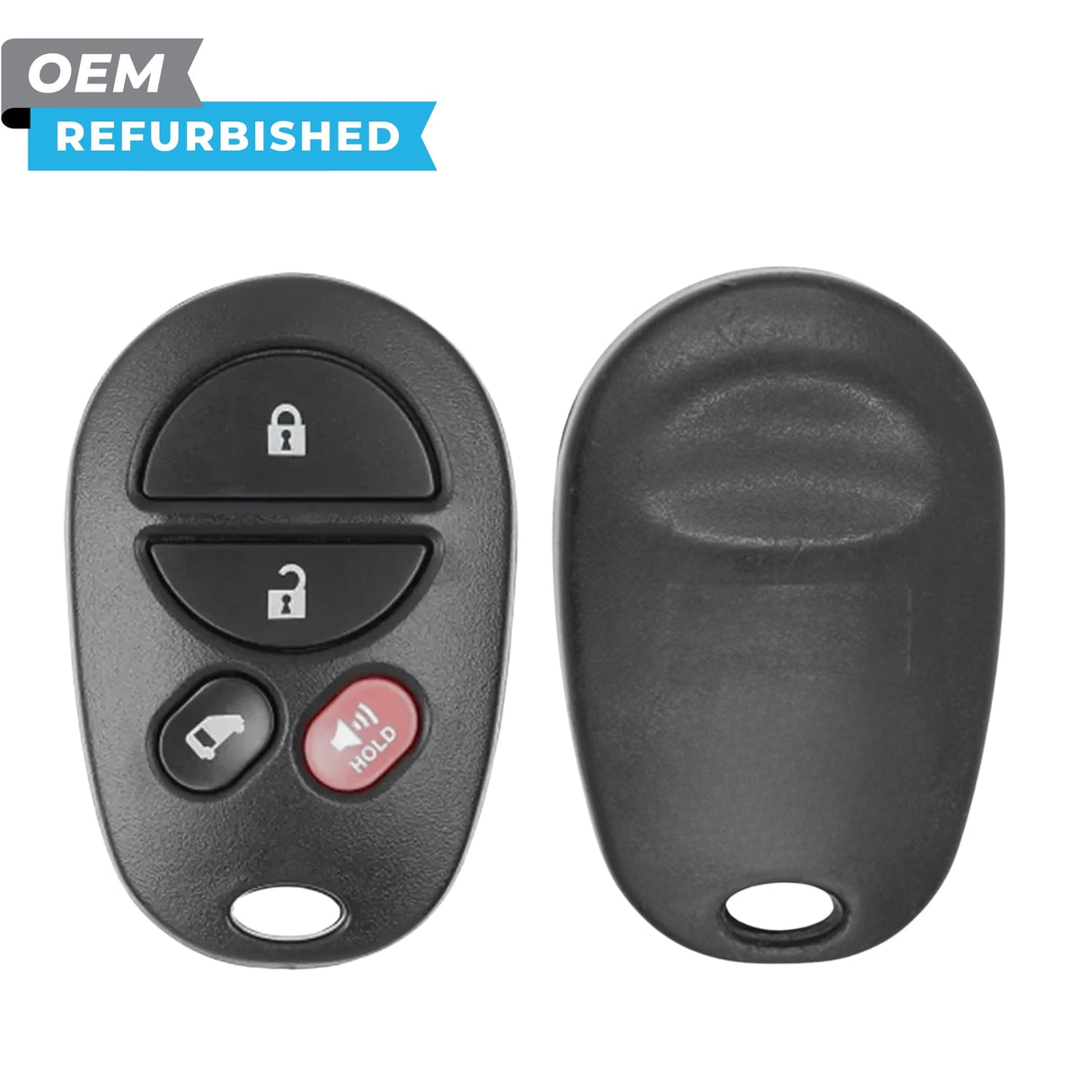 Toyota Refurbished 2004-2013 Sienna Keyless Entry Remote 4B Side Door FCCID: GQ43VT20T PN 89742-08100, 89742-AE020 - Royal Key Supply