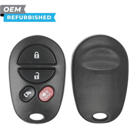 Toyota Refurbished 2004-2013 Sienna Keyless Entry Remote 4B Side Door FCCID: GQ43VT20T PN 89742-08100, 89742-AE020 - Royal Key Supply