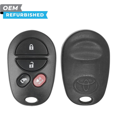 Toyota Refurbished 2004-2013 Sienna Keyless Entry Remote 4B Side Door FCCID: GQ43VT20T PN 89742-08100, 89742-AE020 - Royal Key Supply