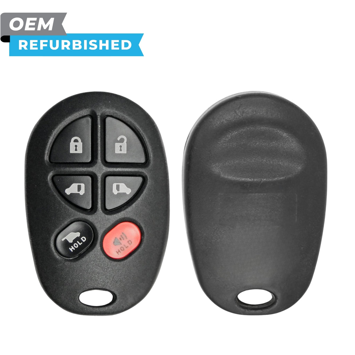 Toyota Refurbished 2004-2018 Sienna Keyless Entry Remote 6B Hatch/Power Doors FCCID: GQ43VT20T PN 89742-AE051 - Royal Key Supply