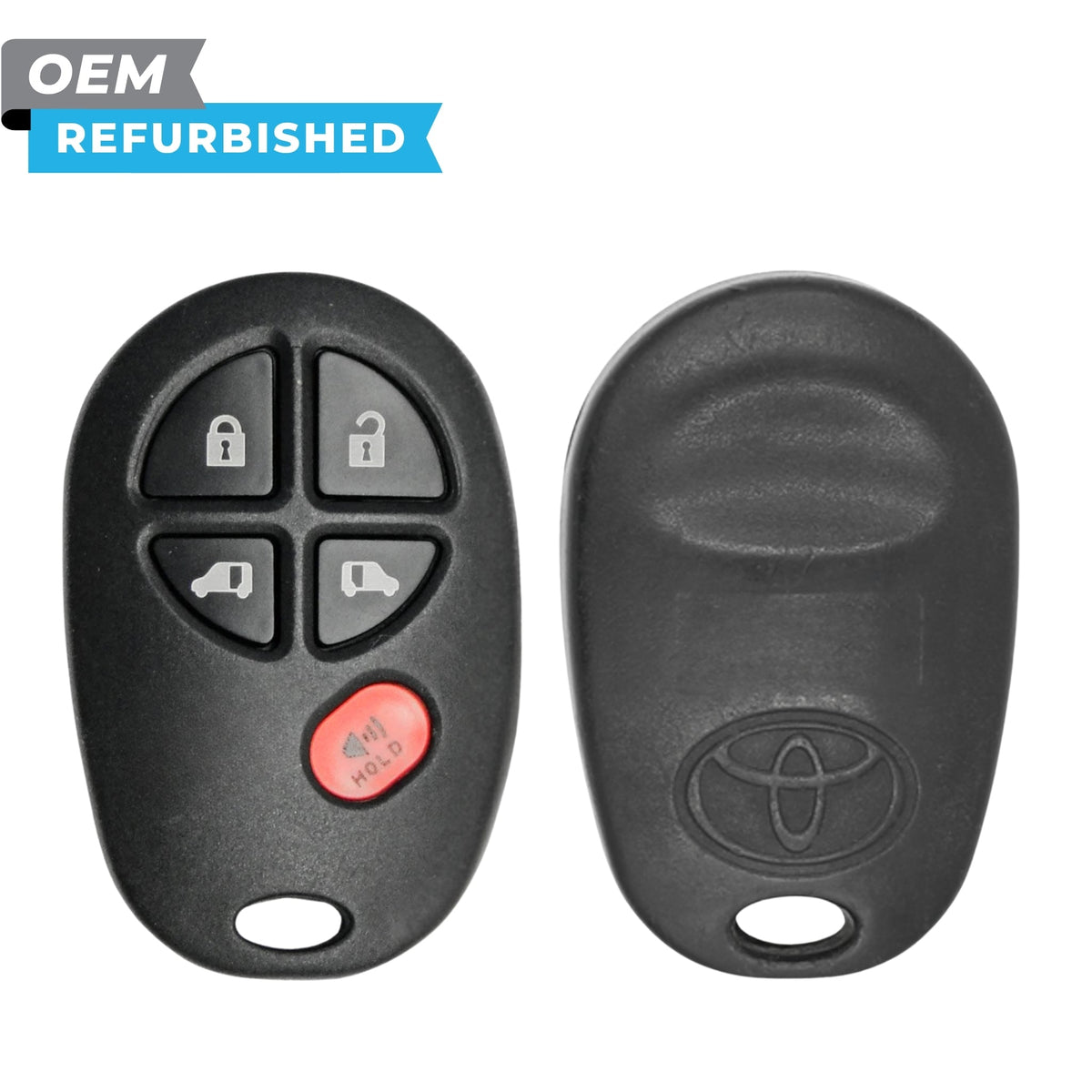 Toyota Refurbished 2004-2020 Sienna Keyless Entry Remote 3B FCCID: GQ43VT20T PN 89742-AE031 - Royal Key Supply