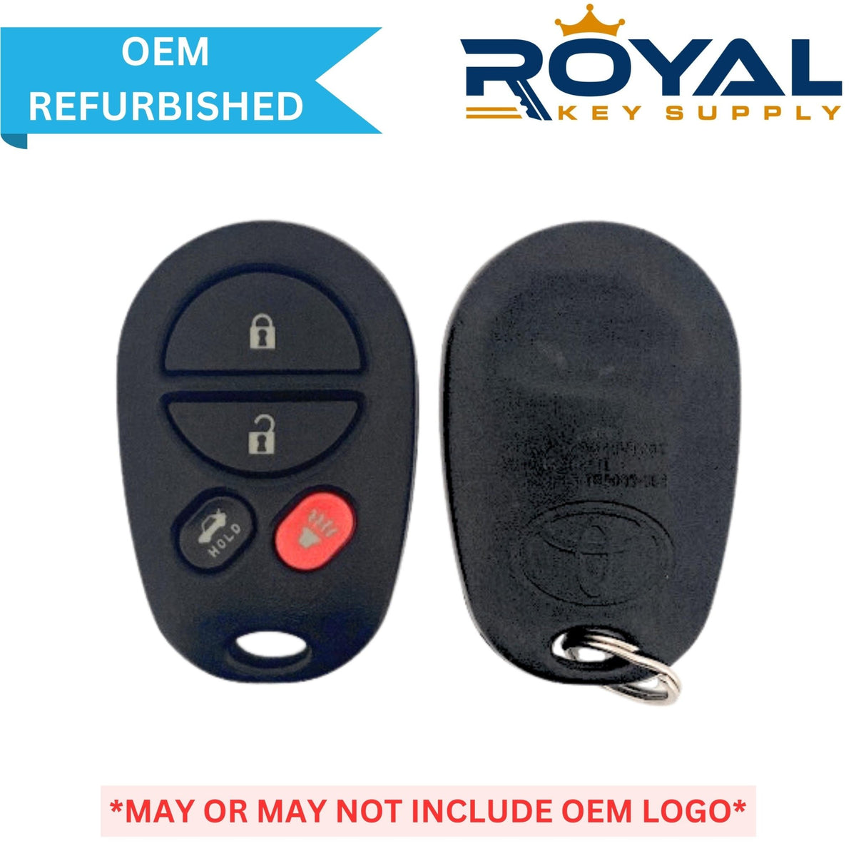 Toyota Refurbished 2005 - 2008 Avalon, Solara Keyless Entry Remote 4B Trunk FCCID: GQ43VT20T PN# 89742 - 07020 - Royal Key Supply