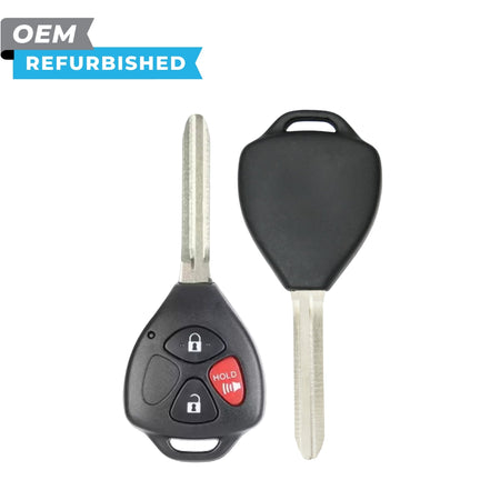 Toyota Refurbished 2006-2012 RAV4 Remote Head Key 3B FCCID: HYQ12BBY/BDC PN 89070-42660 - Royal Key Supply