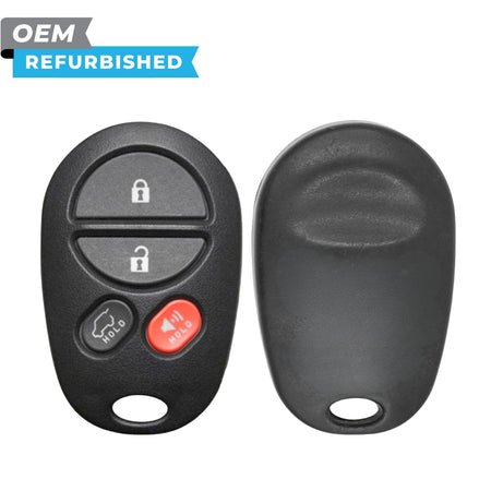 Toyota Refurbished 2007-2012 Highlander Keyless Entry Remote 4B Hatch Glass FCCID: GQ43VT20T PN 89742-0W011 - Royal Key Supply