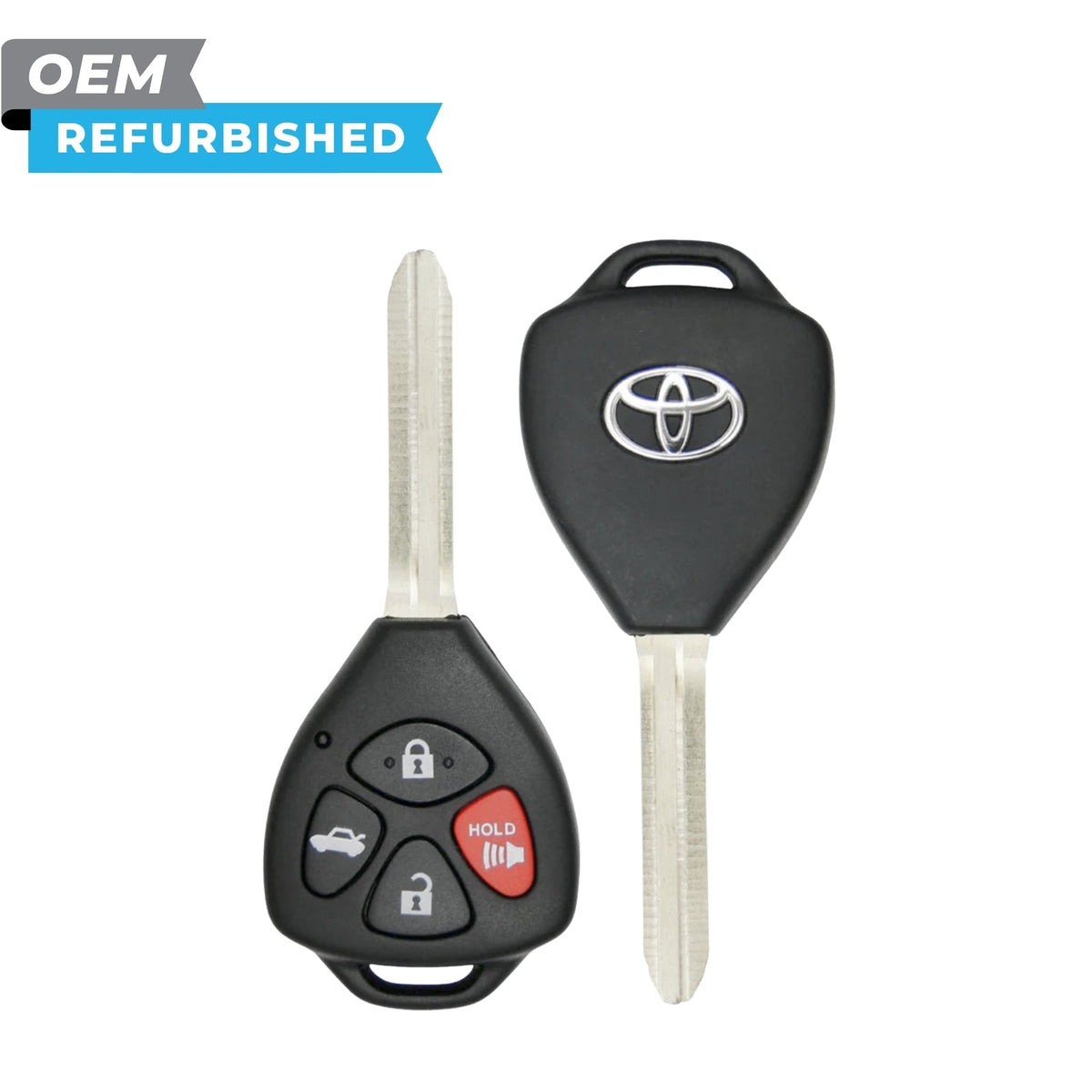 Toyota Refurbished 2008-2013 Corolla, Avalon Remote Head Key 4B Trunk FCCID: GQ4-29T PN 89070-02270 - Royal Key Supply
