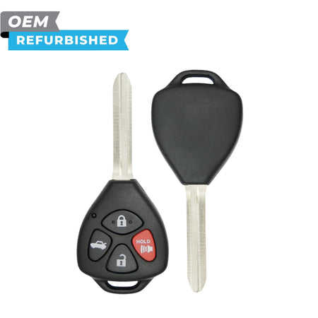 Toyota Refurbished 2008-2013 Corolla, Avalon Remote Head Key 4B Trunk FCCID: GQ4-29T PN 89070-02270 - Royal Key Supply
