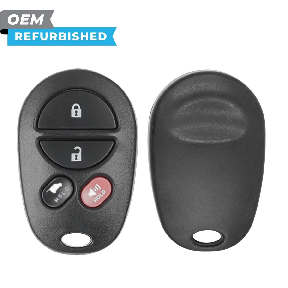 Toyota Refurbished 2008-2017 Sequoia Keyless Entry Remote 4B Hatch FCCID: GQ43VT20T PN 89742-0C041, 89742-0C040 - Royal Key Supply