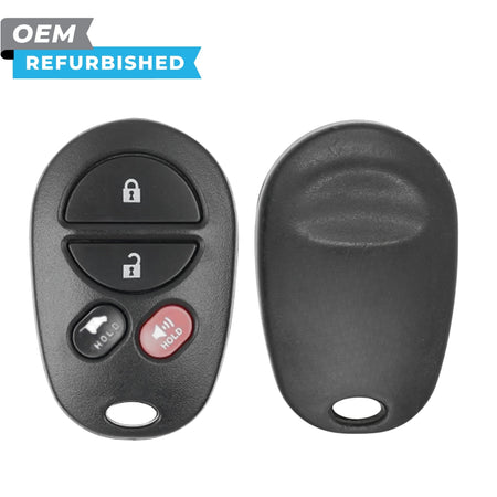 Toyota Refurbished 2008-2017 Sequoia Keyless Entry Remote 4B Hatch FCCID: GQ43VT20T PN 89742-0C041, 89742-0C040 - Royal Key Supply