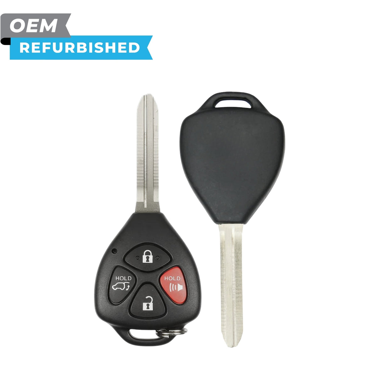 Toyota Refurbished 2009-2013 Venza, Remote Head Key 4B Hatch FCCID: GQ4-29T PN 89070-0T040 - Royal Key Supply