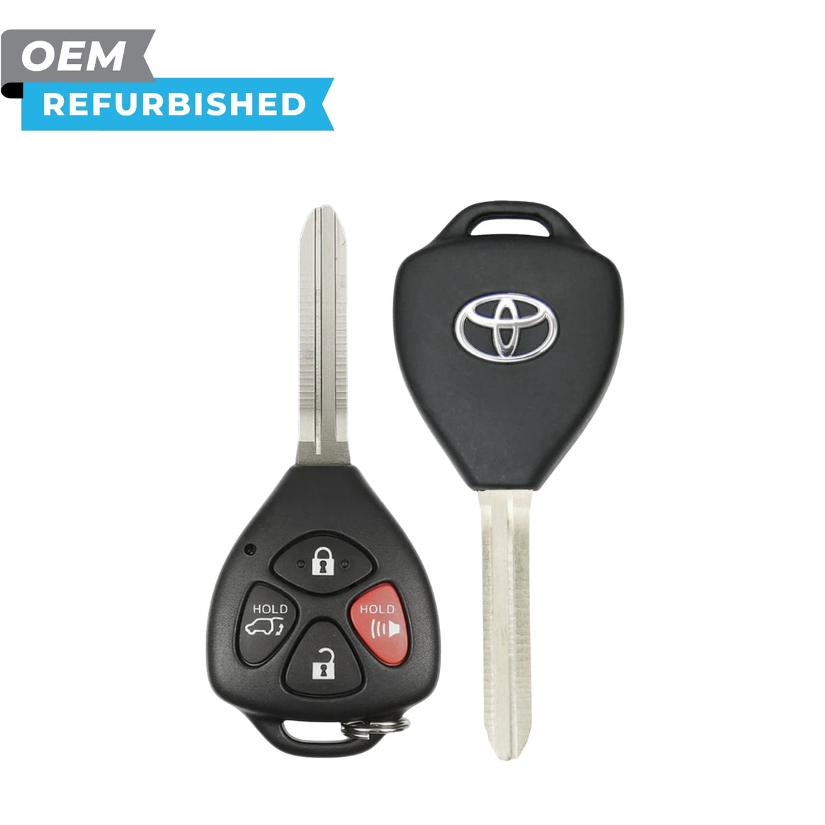 Toyota Refurbished 2009-2013 Venza, Remote Head Key 4B Hatch FCCID: GQ4-29T PN 89070-0T040 - Royal Key Supply