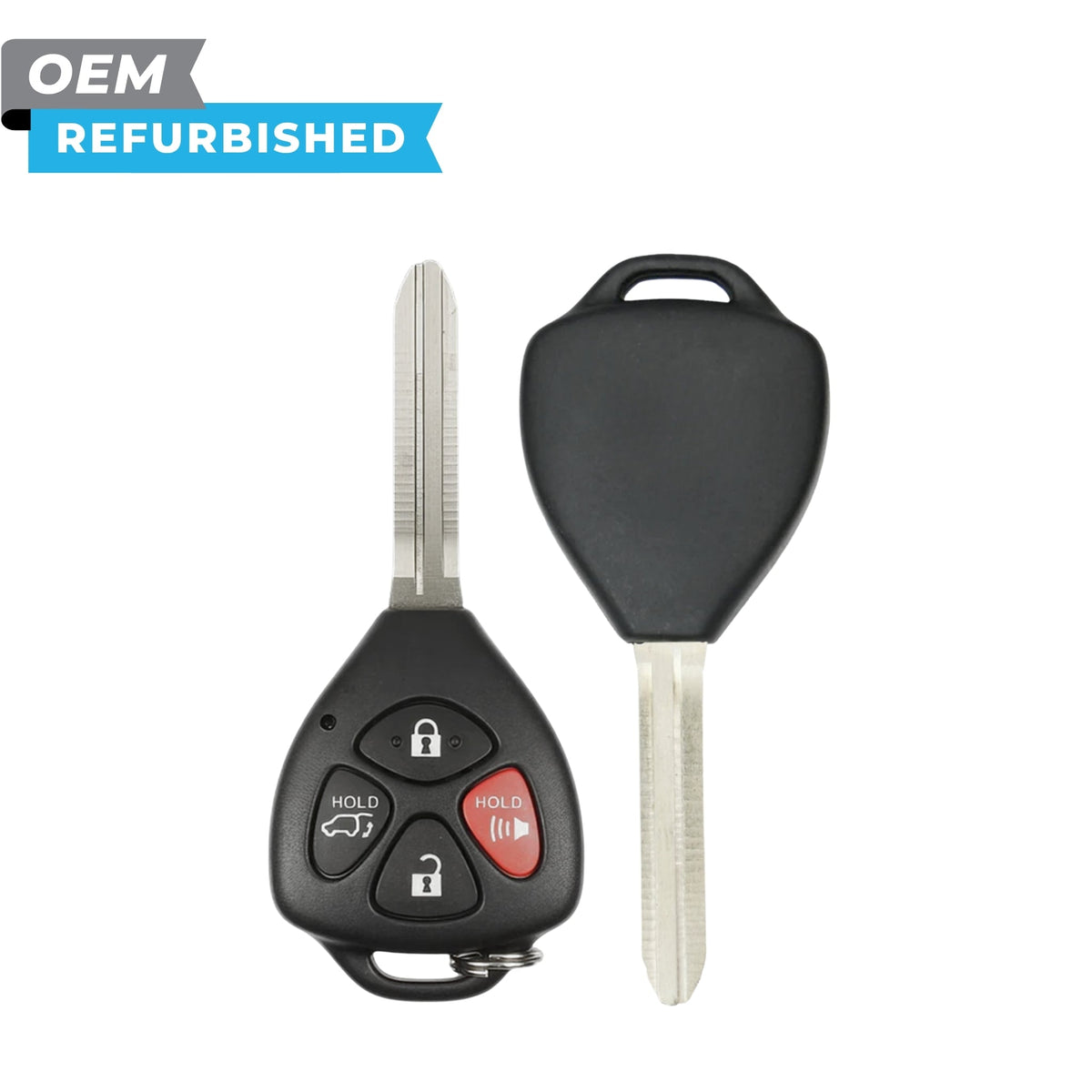 Toyota Refurbished 2009-2016 Venza Remote Head Key 4B Hatch FCCID: GQ4-29T PN 89070-0T080 - Royal Key Supply