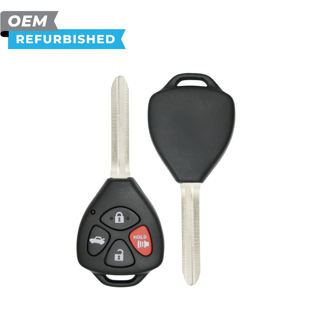 Toyota Refurbished 2010-2013 Corolla Remote Head Key 4B Trunk FCCID: GQ4-29T PN 89070-02620 - Royal Key Supply