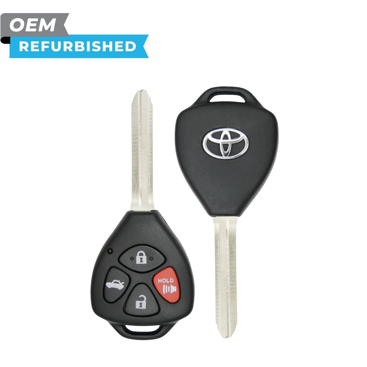 Toyota Refurbished 2010-2013 Corolla Remote Head Key 4B Trunk FCCID: GQ4-29T PN 89070-02620 - Royal Key Supply