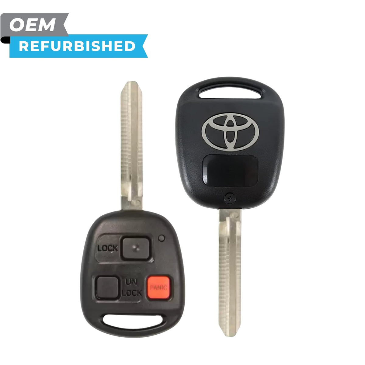 Toyota Refurbished 2010-2015 FJ Cruiser Remote Head Key 3B FCCID: HYQ12BBT PN 89070-35140 - Royal Key Supply