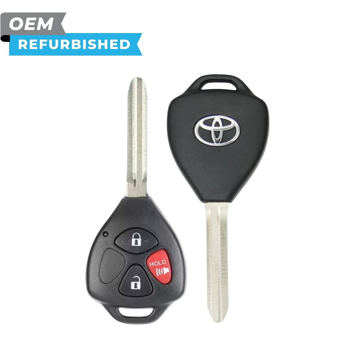 Toyota Refurbished 2010-2020 4-Runner Remote Head Key 3B FCCID: HYQ12BDC PN 89070-0R050 - Royal Key Supply